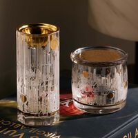 dimlaj hayat candle holder and censer gold set of 3