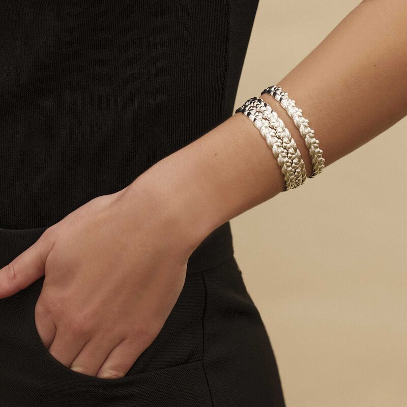 Babylone Bangle Sterling Silver Size 1 christofle babylone bangle sterling silver size 1