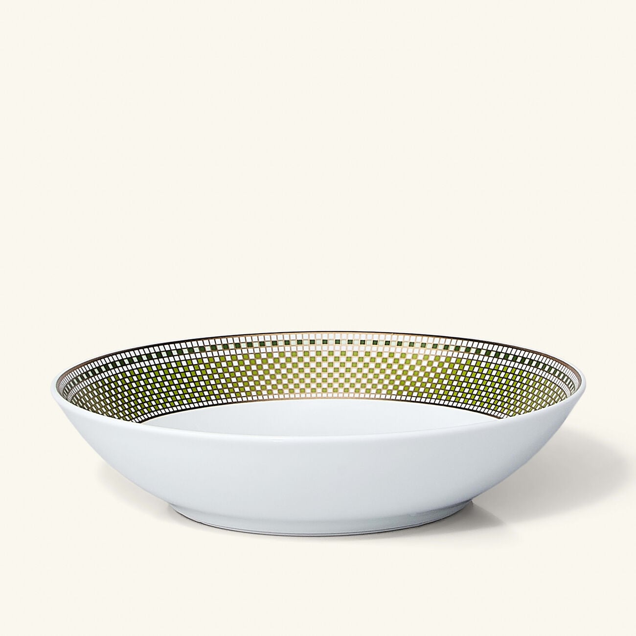 Augusta Soup Bowl Round Green 19cm bernardaud augusta soup bowl round green 19cm