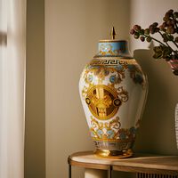 versace prestige gala vase extra large blue