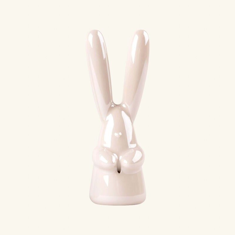 lladro bunny sculpture small white