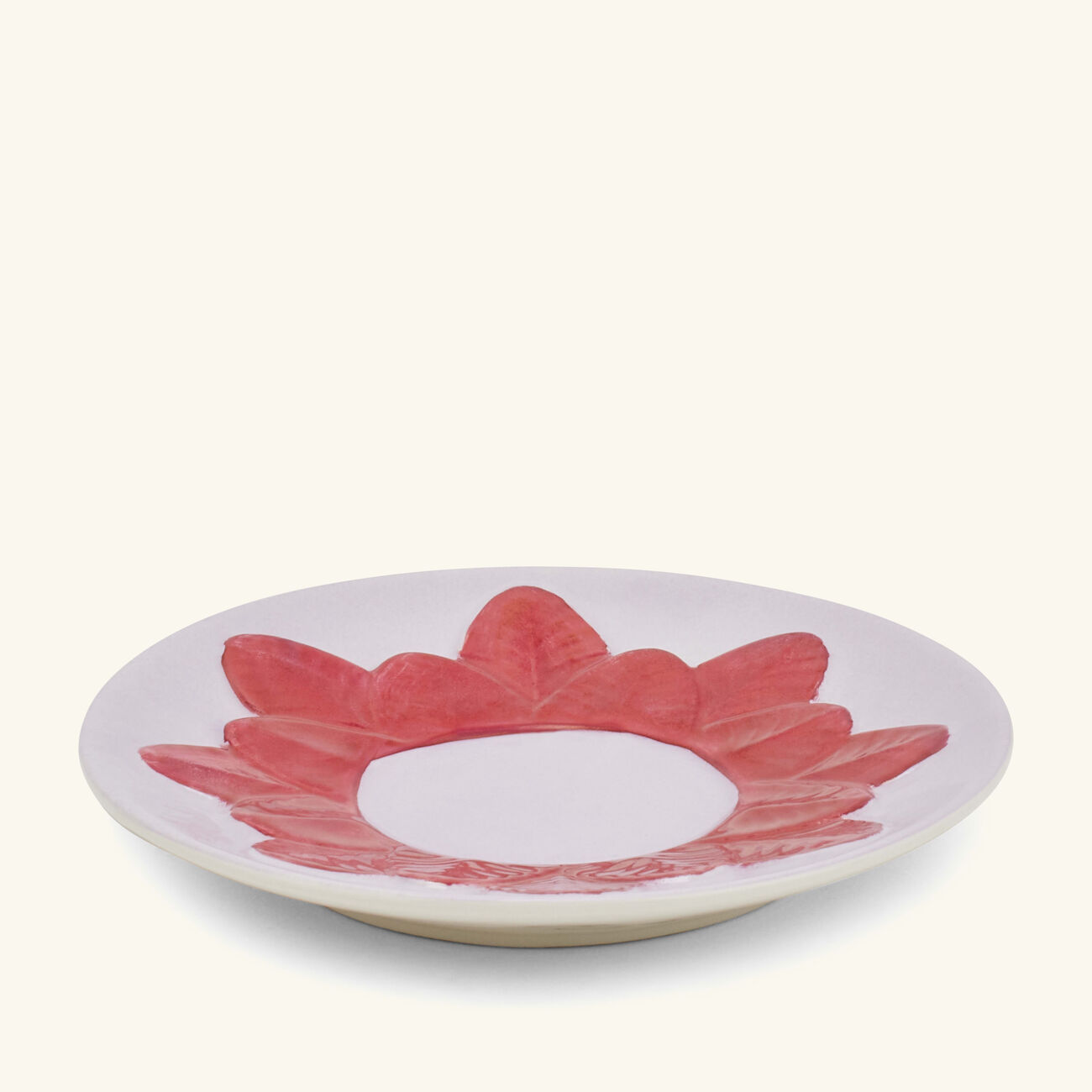 villari peacock cappuccino cup   saucer red