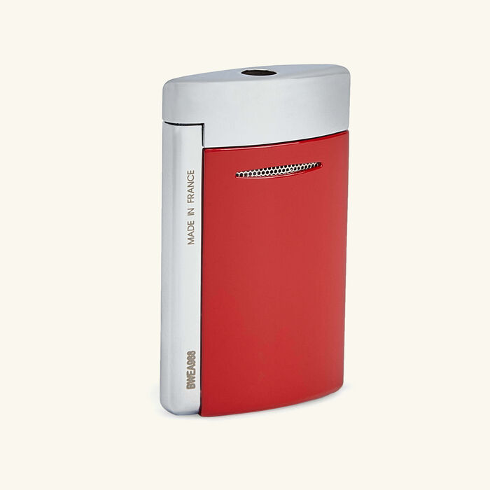 st dupont minijet lighter red