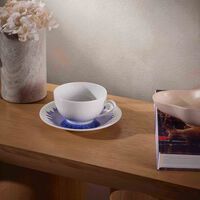 برناردو فنجان إن بلوم مع صحنه أزرق