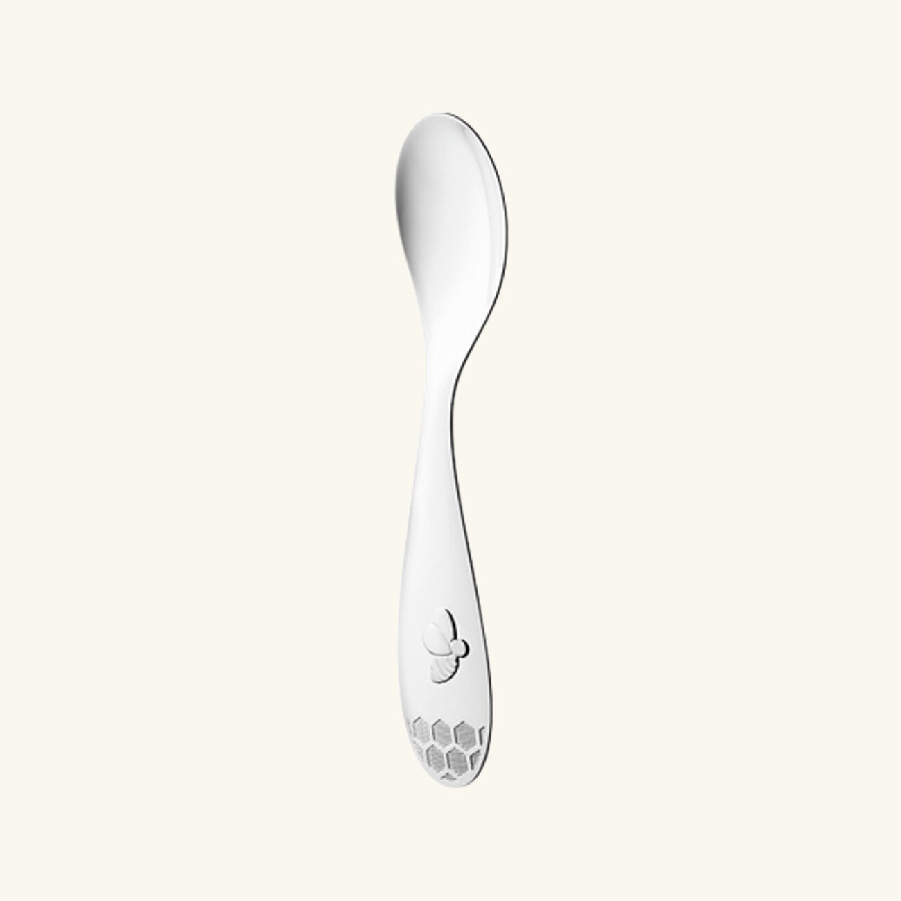 Beebee Baby Spoon Silver Plated christofle beebee baby spoon silver plated