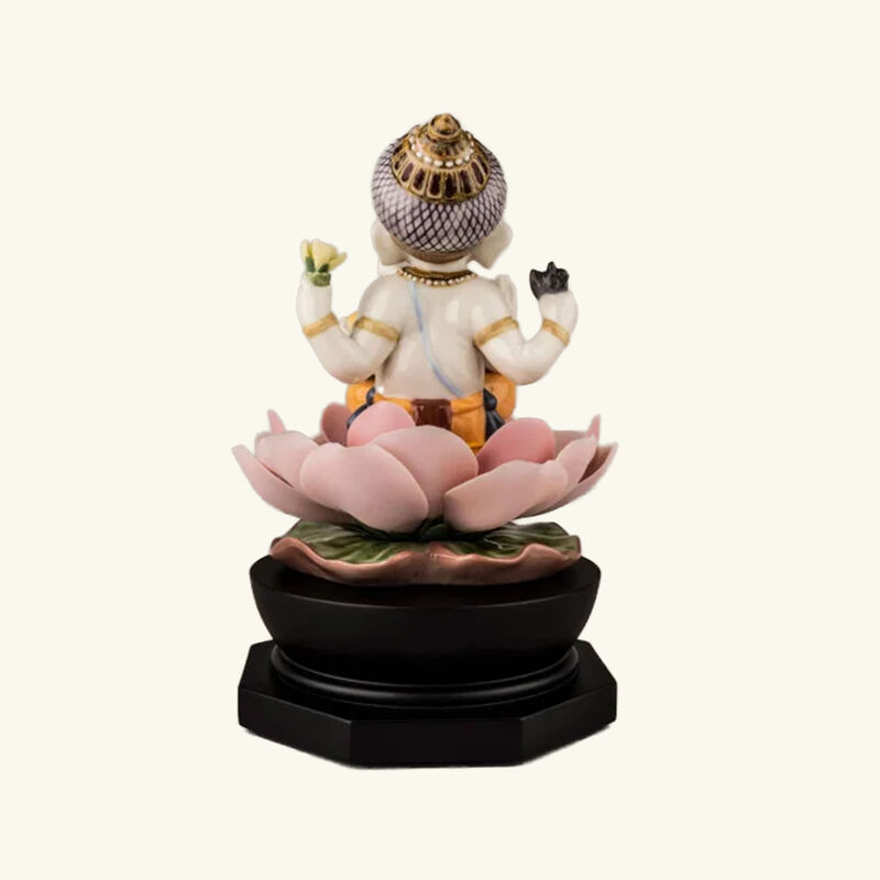Padmasana Ganesha Figurine lladro padmasana ganesha figurine