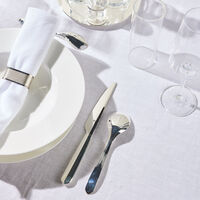 christofle infini serrated dinner knife silver plated