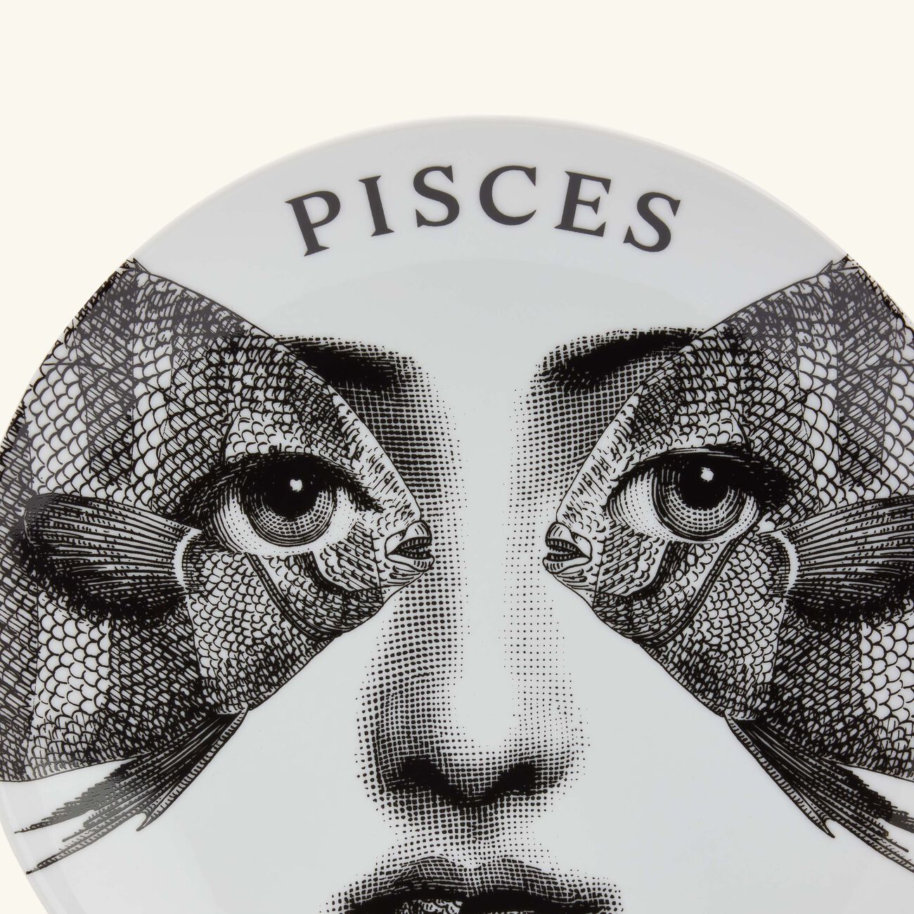 fornasetti tema e variazioni no 359 pisces wall plate
