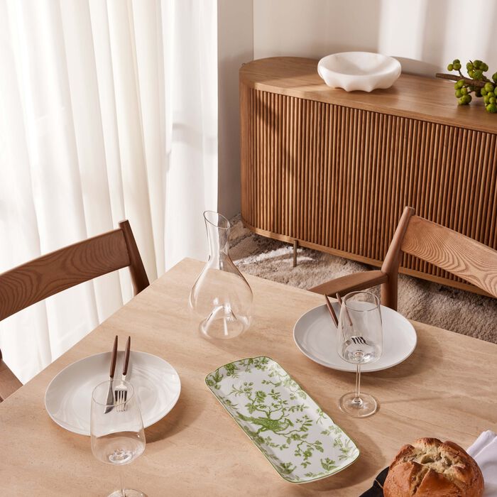 برناردو طبق كيك ألبيرتين مستطيل أخضر 38 سم