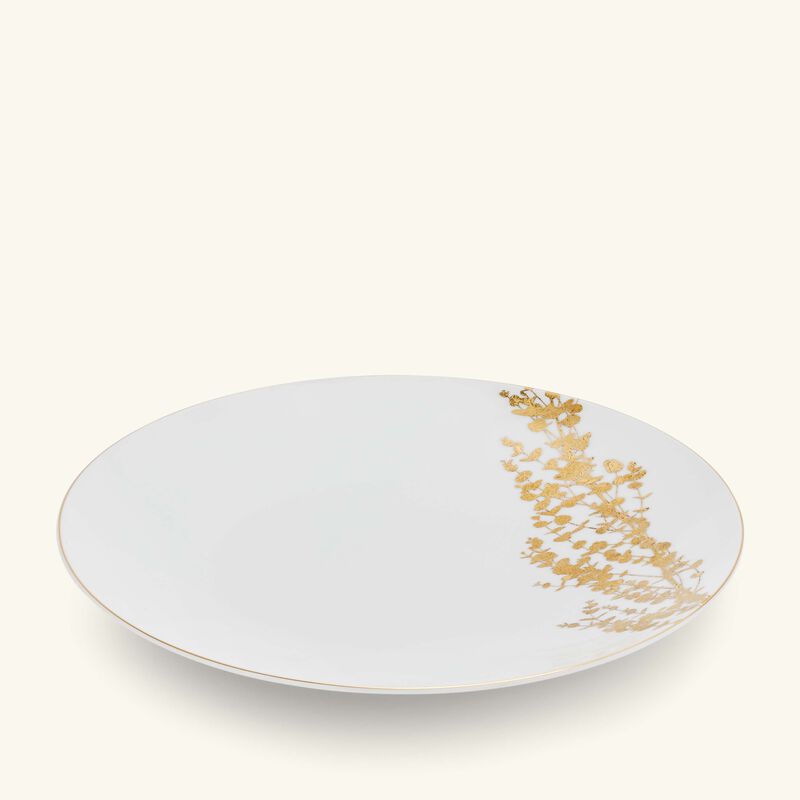 Vegetal Or Dinner Plate Round Gold 26cm bernardaud vegetal or dinner plate round gold 26cm