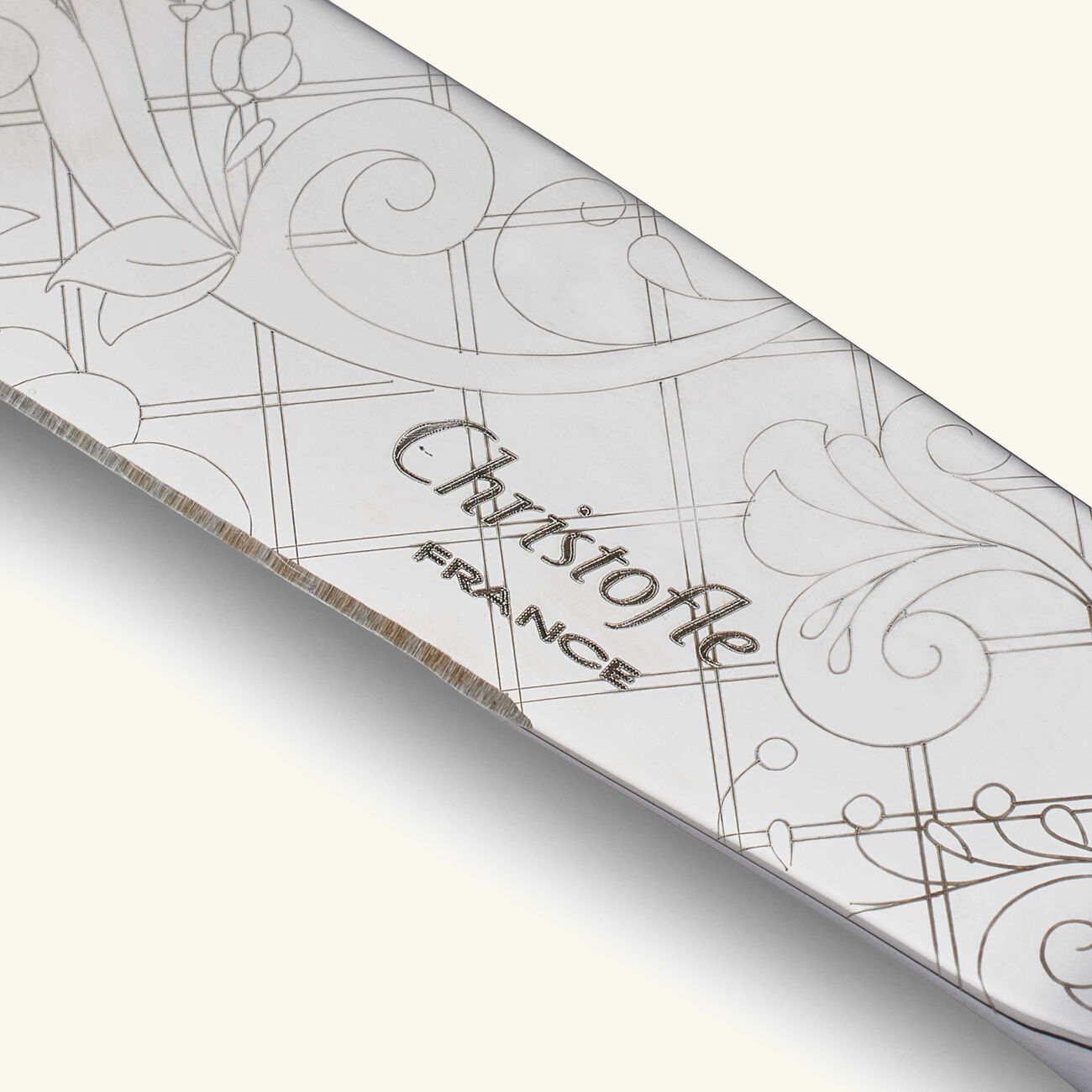 كريستوفل ملعقة المائدة جاردان ديدن المطلية بالذهب