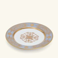 bernardaud aux rois bread   butter plate round gold 16cm
