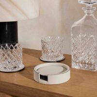 Tao Coasters Holder Round Grey with 6 Coasters giobagnara tao coasters holder round grey with 6 coasters