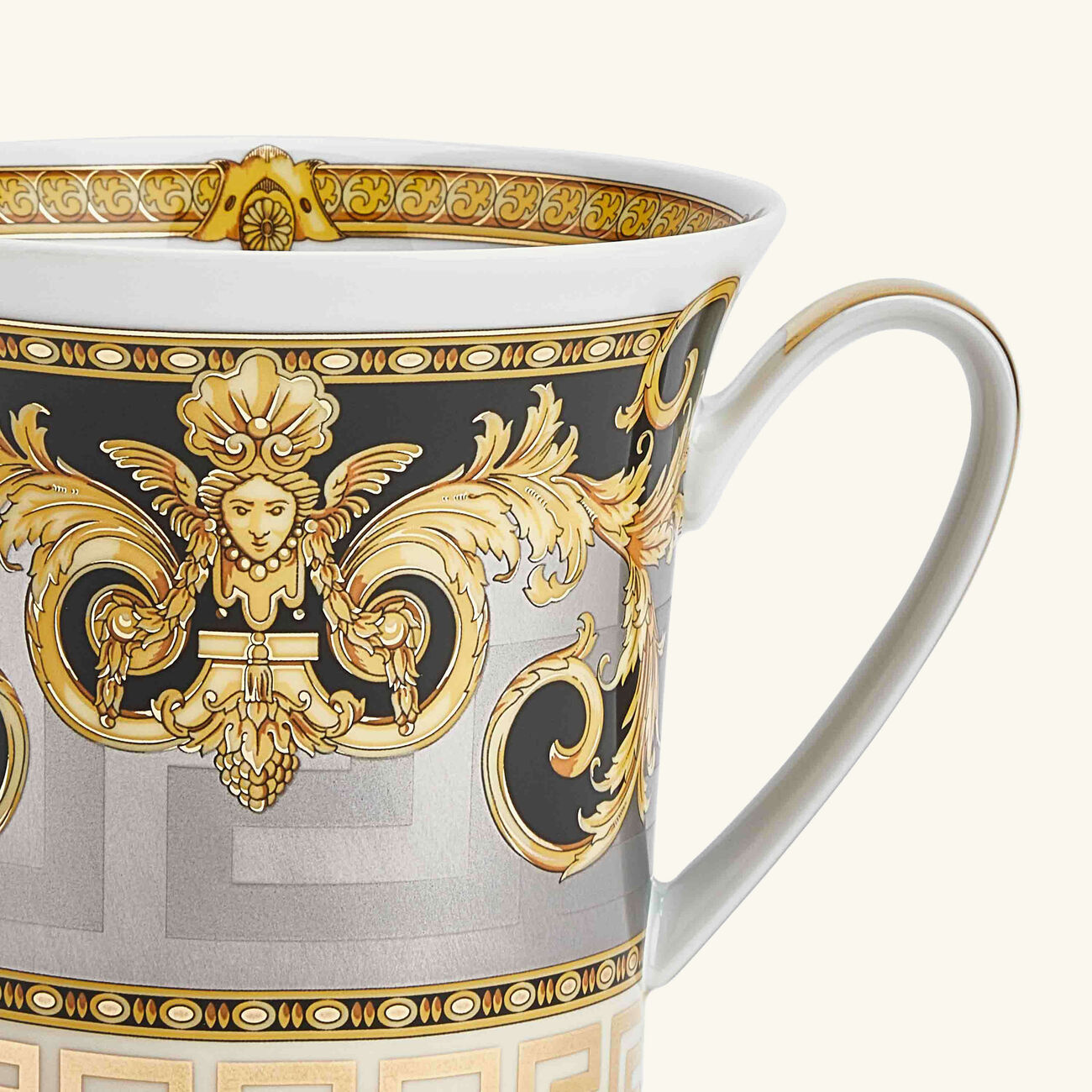 versace prestige gala mug grey