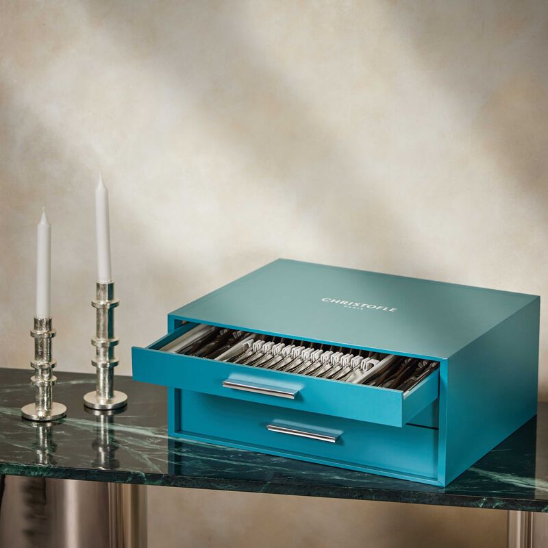 كريستوفل طقم الفضيات أوريجين مؤلف من 75 قطعة من الستانلس ستيل