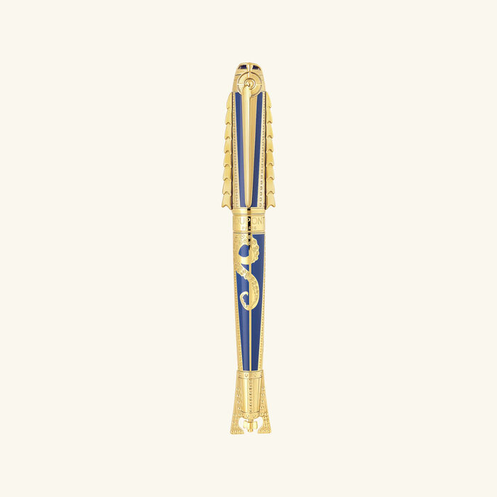 Prestige Lighter & Writing Set Blue st dupont prestige lighter writing set blue