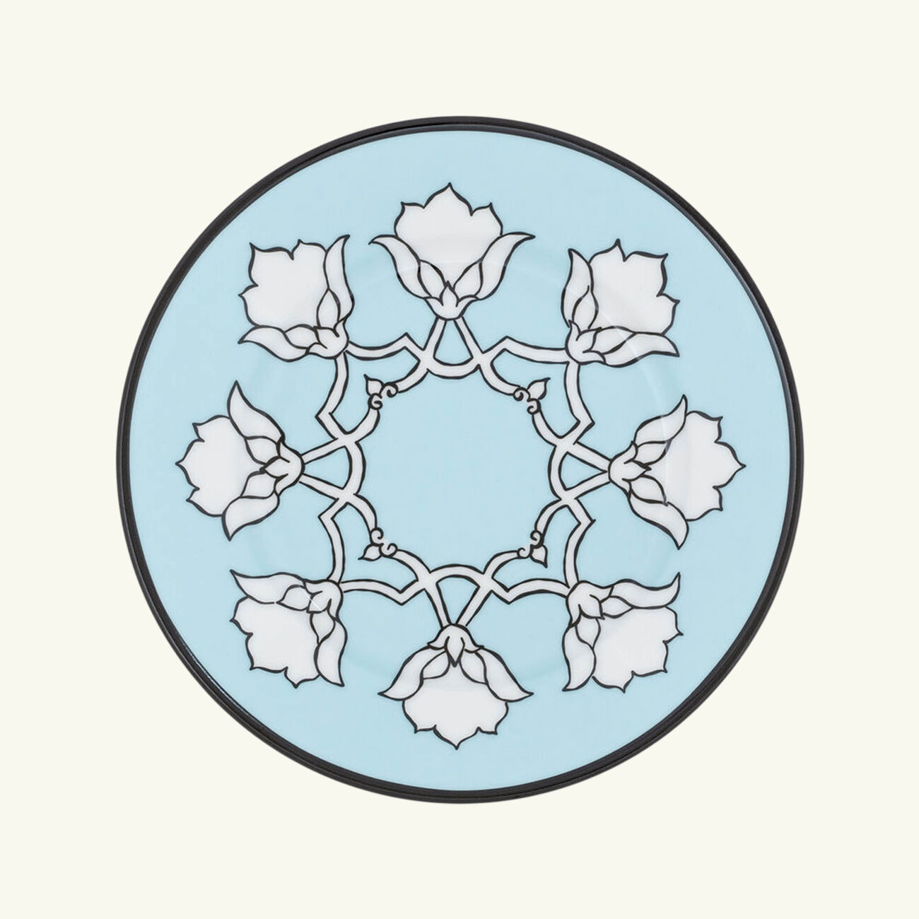 بينتو باريس طبق الخبز جايبور دائري أزرق فاتح 15 سم