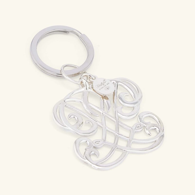 Mavelot LP Key Chain Sterling Silver christofle mavelot lp key chain sterling silver