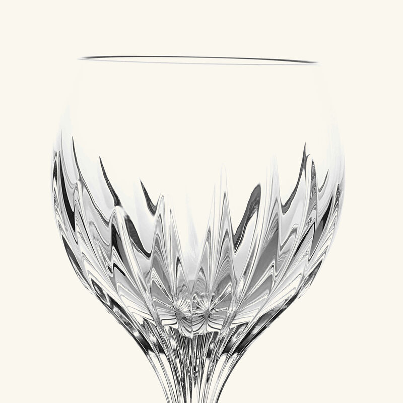 baccarat massena no 3 wine glass clear