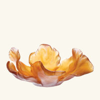 Tulipe Centerpiece Amber Pink Limited Edition daum tulipe centerpiece amber pink limited edition