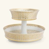 bernardaud venise tea cup   saucer gold