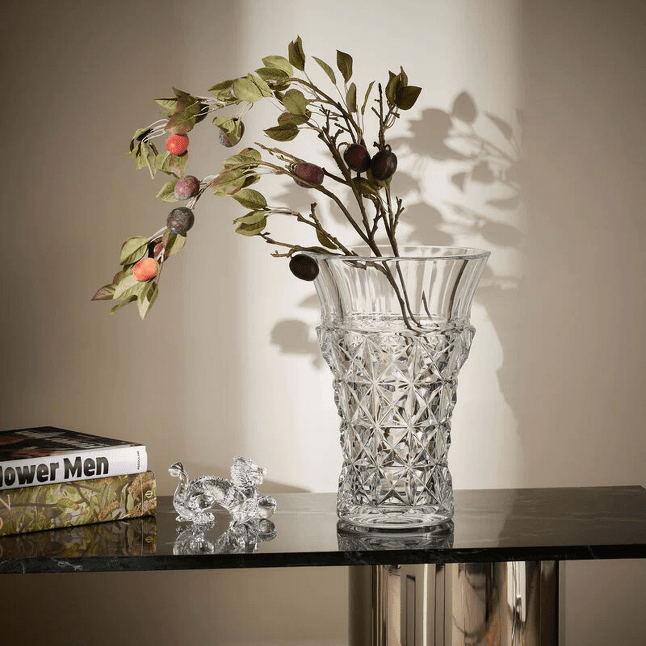 baccarat celimene vase medium clear