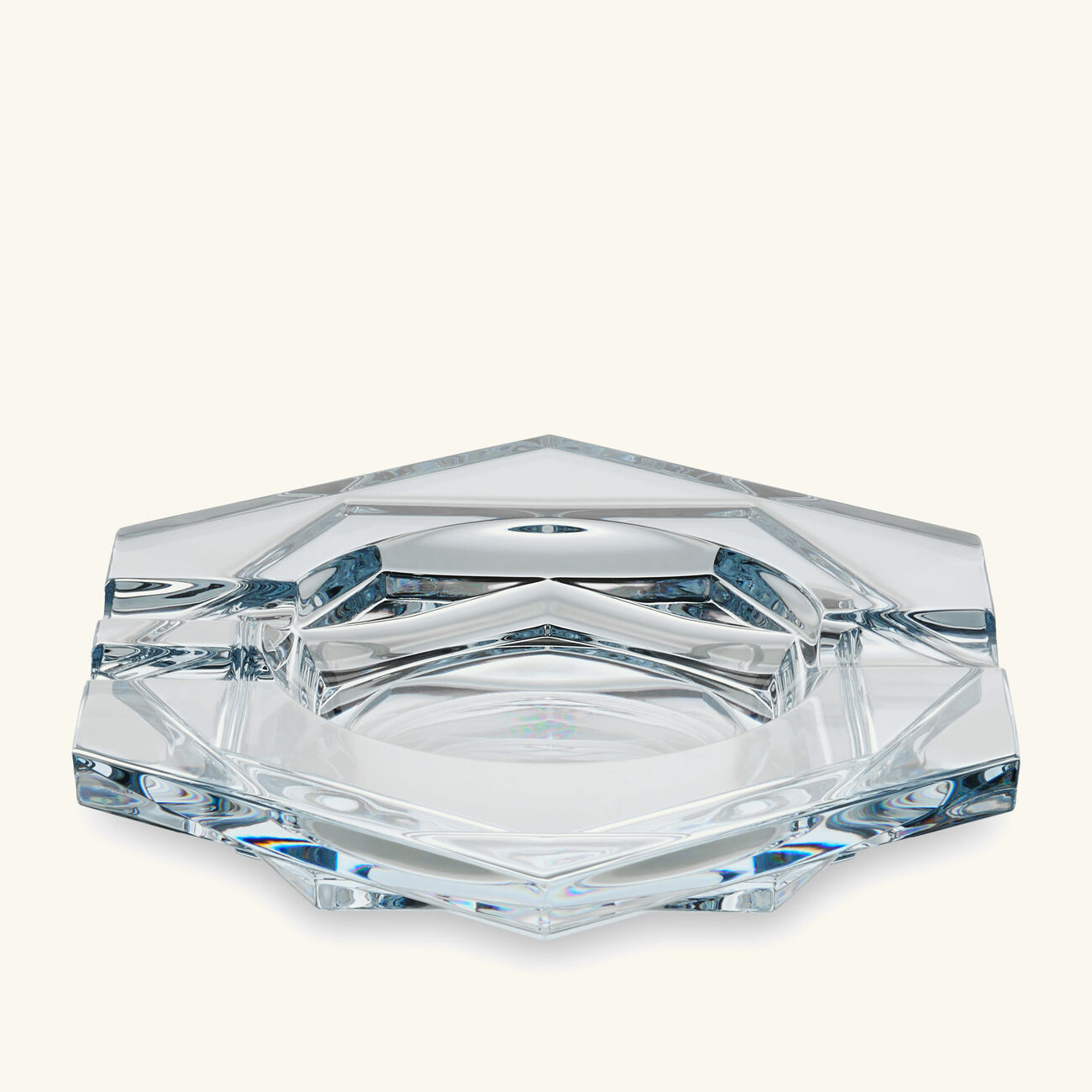 Harcourt Abysse Ashtray Octagonal Clear baccarat harcourt abysse ashtray octagonal clear