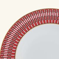 Arcadia Soup Plate Red 23cm Set of 2 baccarat arcadia soup plate red 23cm set of 2