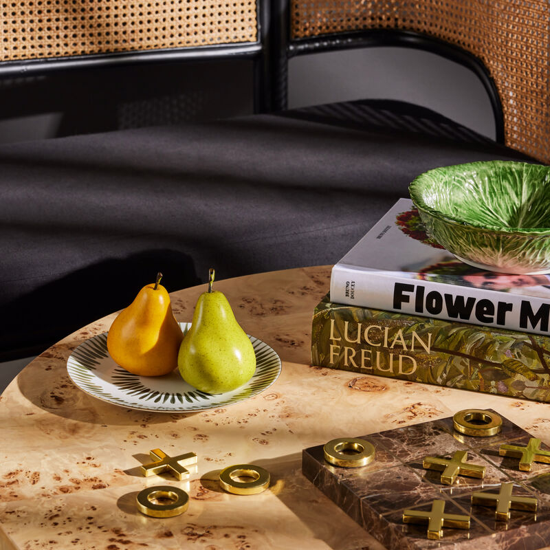 marie daage all e de cypr s salad plate round green 21cm