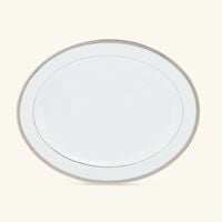 Malmaison Serving Platter Oval Silver 38cm christofle malmaison serving platter oval silver 38cm