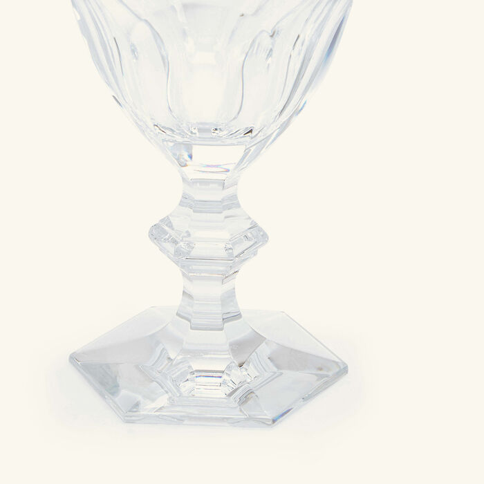 baccarat harcourt 1841 drinking glass clear