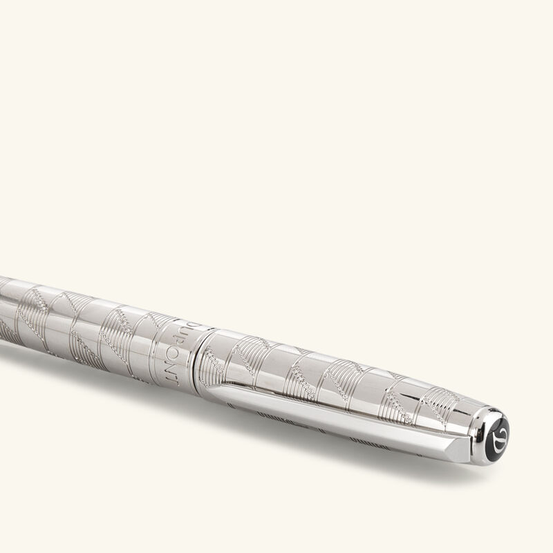 Line D Eternity Rollerball Pen Silver st dupont line d eternity rollerball pen silver