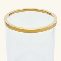 Modern Hurricane Candle Holder Gold ralph lauren home modern hurricane candle holder gold
