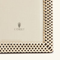 Braid Picture Frame Gold 10x15cm l objet braid picture frame gold 10x15cm