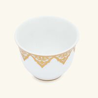 bernardaud venise arabic coffee cup gold
