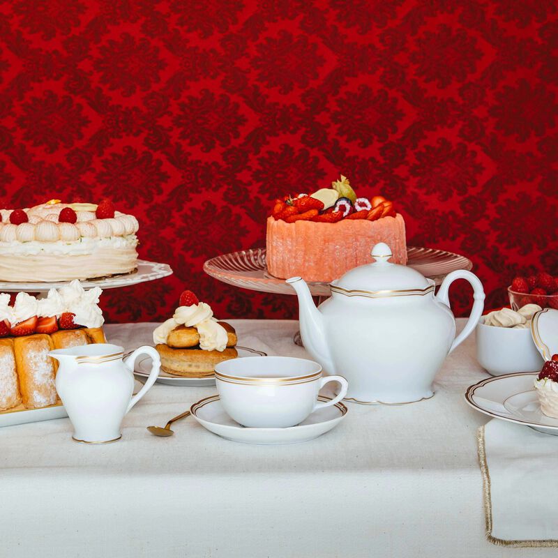 Pompadour Tea Pot Gold bernardaud pompadour tea pot gold