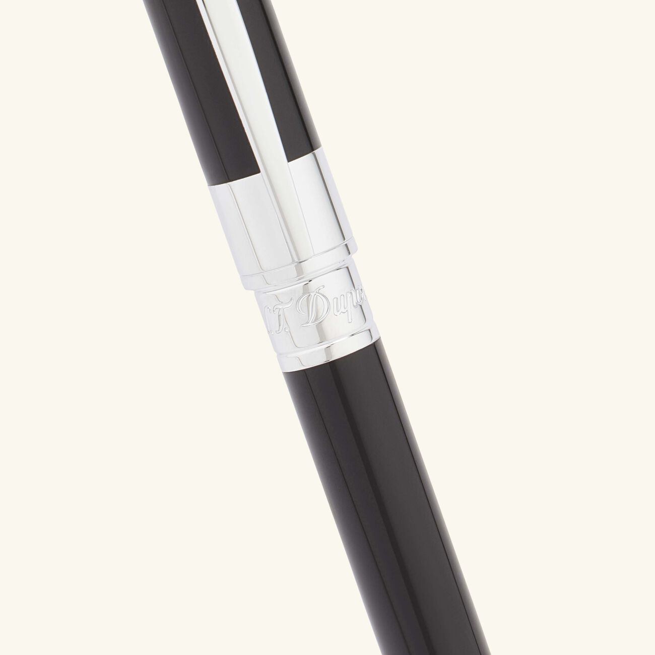 D-Initial Rollerball Pen Silver st dupont d initial rollerball pen silver