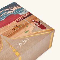 Road 66 Cigar Humidor Brown Limited Edition elie bleu road 66 cigar humidor brown limited edition