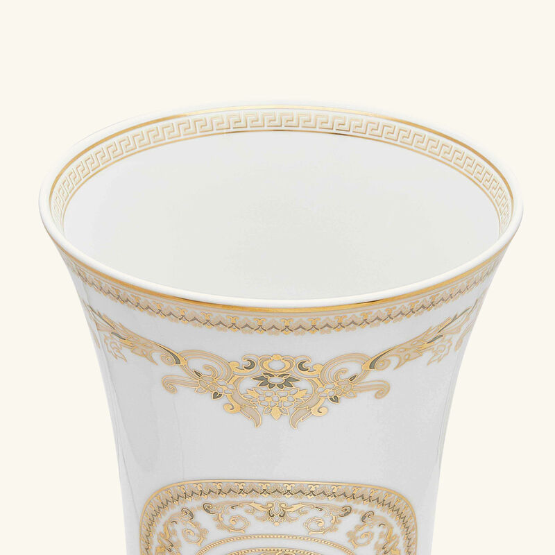 فيرساتشي مزهرية ميدوزا جالا متوسطة بيضاء