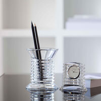 baccarat lalande clock clear