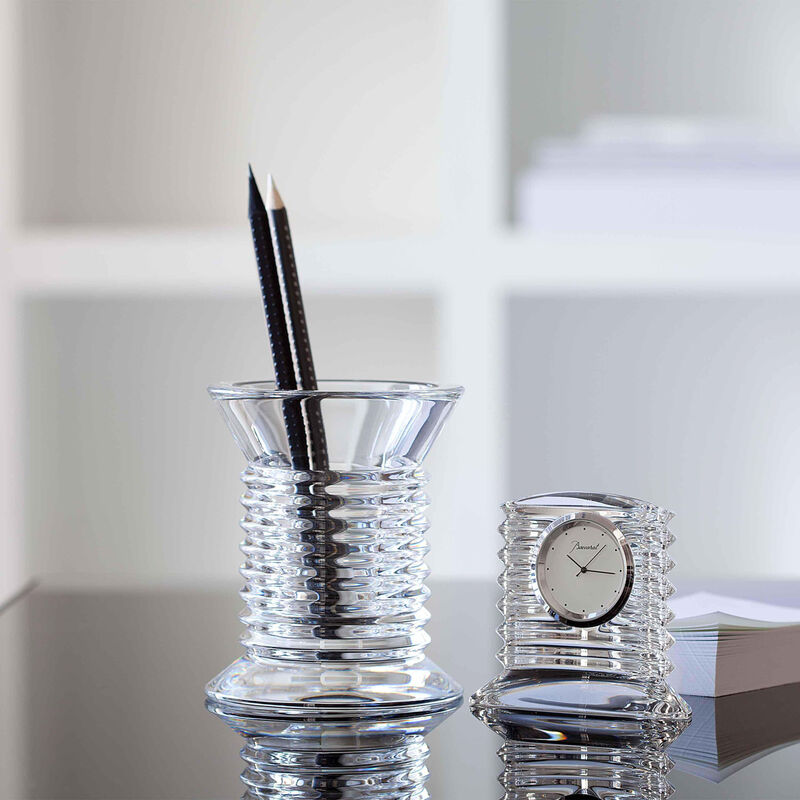 baccarat lalande clock clear
