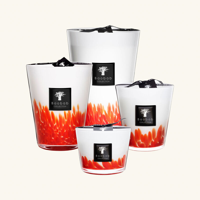 Feathers Masaai Candle Max 24 baobab collection feathers masaai candle max 24