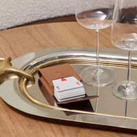Playing Card Leather Pochette giobagnara playing card leather pochette