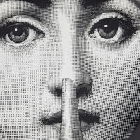 fornasetti tema e variazioni no 334 wall plate