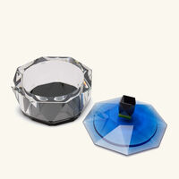 ريفليكشنز كوبنهاغن وعاء ديكور جراند نيو هيفن بغطاء أزرق