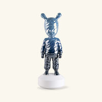 lladro the guest figurine by diaz faes large grey