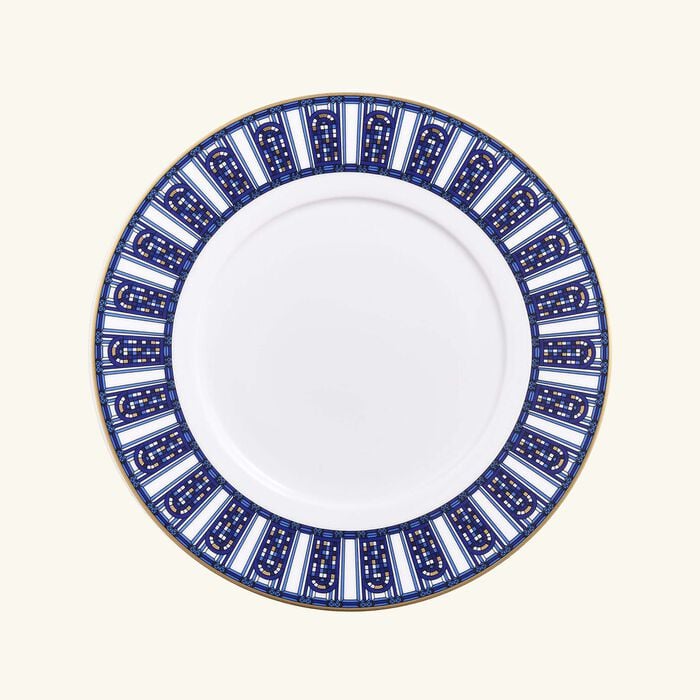 Arcadia Dessert Plate Round Blue 21cm Set of 2 baccarat arcadia dessert plate round blue 21cm set of 2