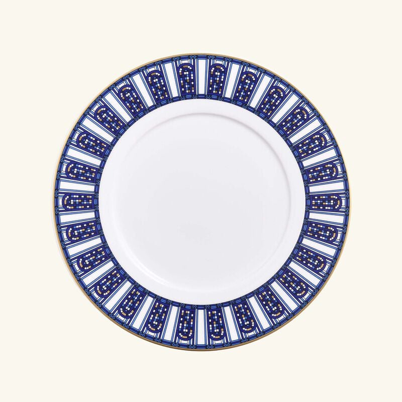Arcadia Dessert Plate Round Blue 21cm Set of 2 baccarat arcadia dessert plate round blue 21cm set of 2