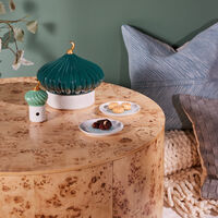 لادرو علبة ماجستيك نايتس لحفظ المواد الغذائية مع 4 أطباق خضراء