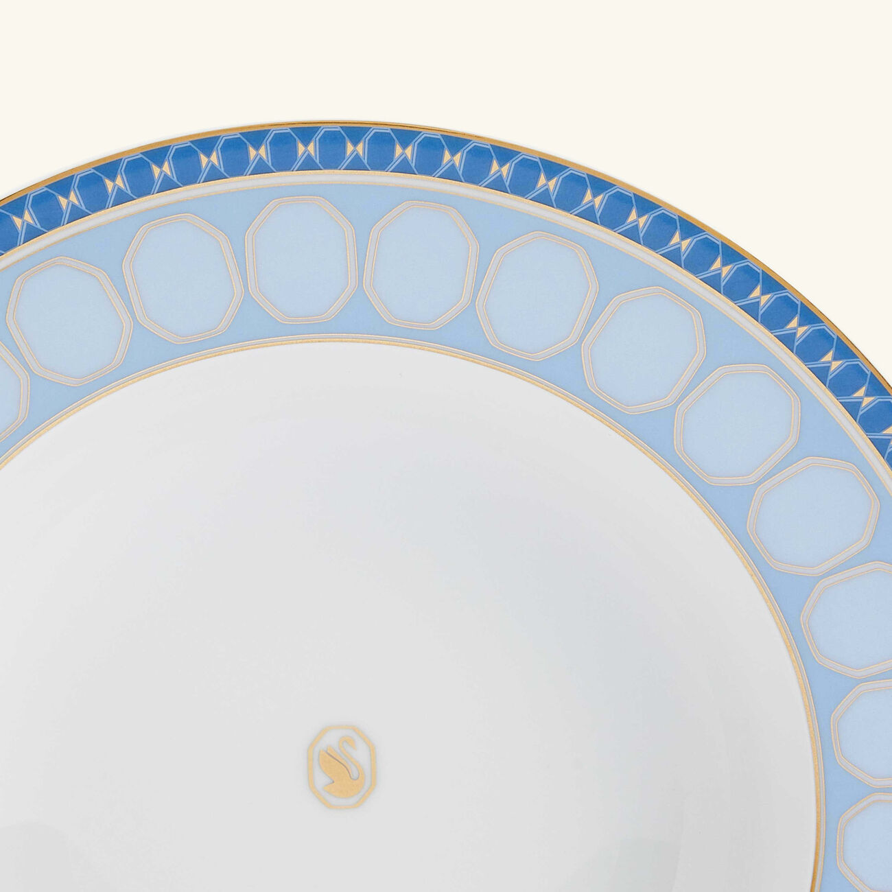 روزنتال طبق الحساء سيغنوم آزور أزرق 24 سم